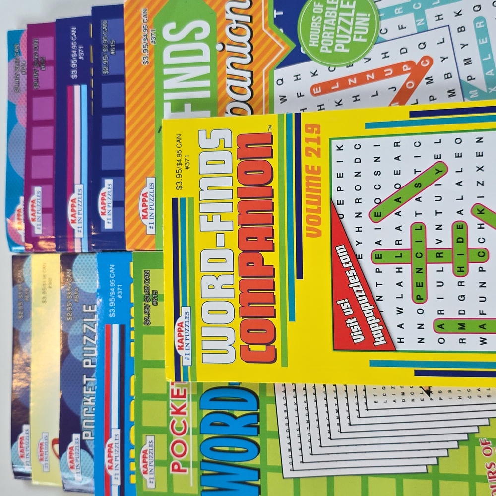 Word Search Word-Finds Book Collection Of 11 Books